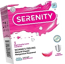 Kup Klasyczne prezerwatywy, 3 szt. - Serenity Woman`s Feeling Naturee Classic