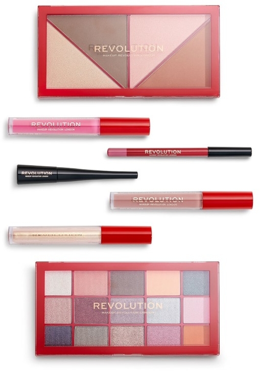 Sylwestrowy zestaw kosmetyków do makijażu - Makeup Revolution Countdown To NYE — Zdjęcie N4