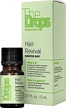 Kompleks do odbudowy zniszczonych włosów - Pharma Group Laboratories The Drops Hair Revival Booster Shot — Zdjęcie N3