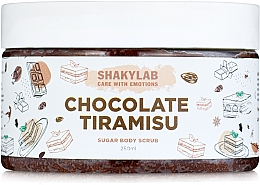 Cukrowy peeling do ciała Czekoladowe tiramisu - SHAKYLAB Sugar Natural Body Scrub — Zdjęcie N4