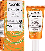 Krem na okolice oczu - Floslek Beta Carotene Cream Under Eye With Caffeine — Zdjęcie N2