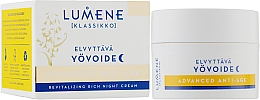 Rewitalizujący krem przeciwstarzeniowy do twarzy na noc - Lumene Advanced Anti-Age Revitalizing Rich Night Cream — Zdjęcie N2