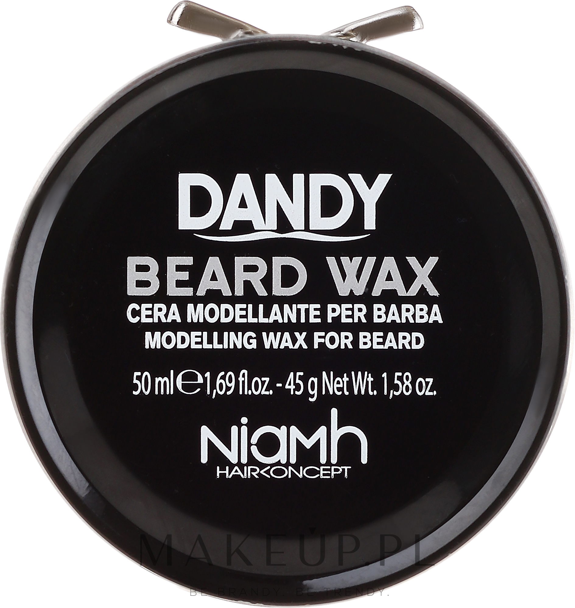 Modelujący wosk do brody i wąsów - Niamh Hairconcept Dandy Beard Wax Modelling — Zdjęcie 50 ml