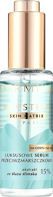 Luksusowe serum przeciwzmarszczkowe na dzień i na noc - Dermika Maestria Skin Matrix — Zdjęcie N1