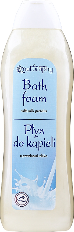 Płyn do kąpieli Proteiny mleka - Naturaphy Bath Foam With Milk Proteins — Zdjęcie N1