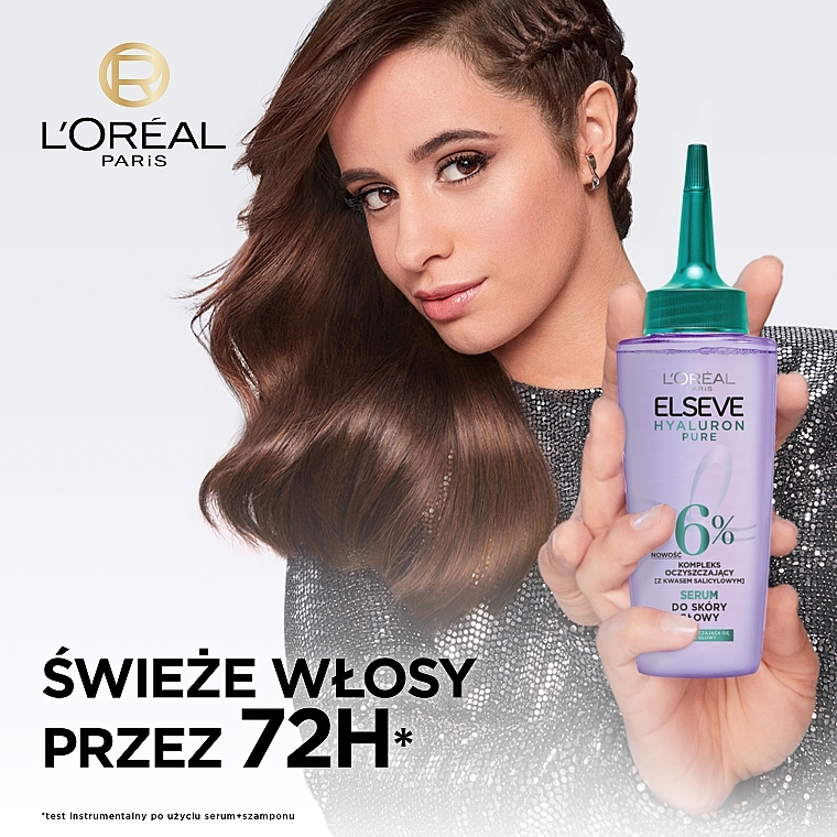 Serum do skóry głowy - L'Oreal Paris Elseve Hyaluron Pure Oil Erasing — Zdjęcie N6