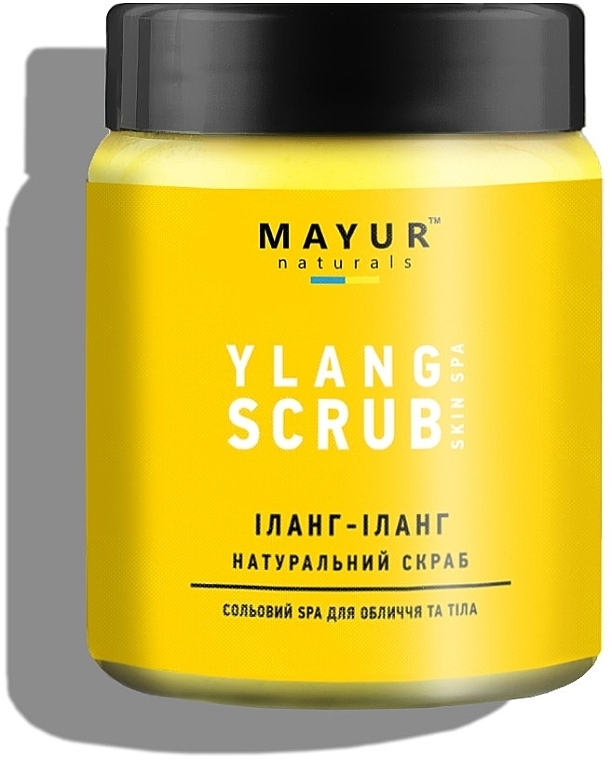 Peeling naturalna sól do twarzy i ciała Ylang-ylang i cytryna - Mayur — Zdjęcie N1