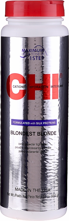 Rozświetlający puder do włosów - CHI Blondest Blonde Powder Lightener — Zdjęcie N3