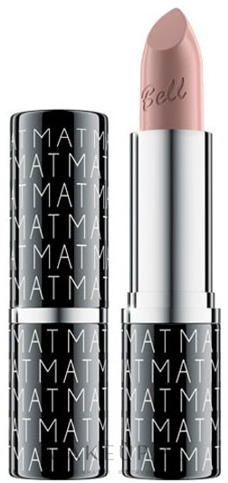 Matowa szminka do ust - Bell Velvet Mat Lipstick — Zdjęcie 01 - Naked Nude