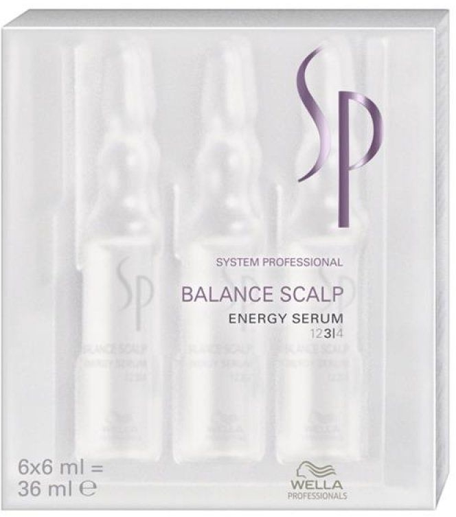 Wzmacniające serum przeciwko wypadaniu włosów - Wella SP Balance Scalp Energy Serum — Zdjęcie N2