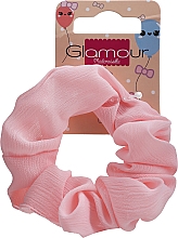 Kup Gumka-scrunchie do włosów, 707, różowa - Glamour Mademaiselle Hair Wrap Powder Pink