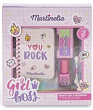 Kup Zestaw kosmetyków dla dzieci z notatnikiem - Martinelia Super Girl Boss Beauty Set & Notebook