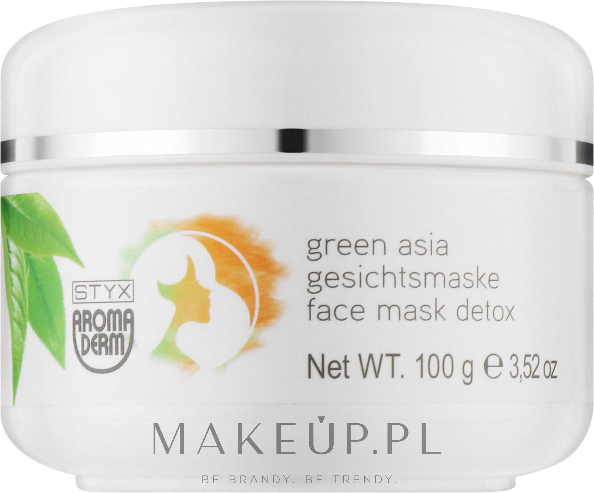 Detoksykująca maseczka do twarzy - Styx Naturcosmetic Aroma Derm Green Asia Face Mask Detox — Zdjęcie 100 g