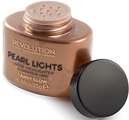 Sypki do twarzy rozświetlacz - Makeup Revolution Pearl Lights Loose Highlighter