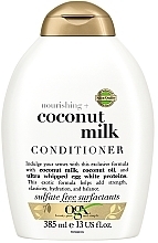 Odżywka do włosów z mleczkiem kokosowym - OGX Nourishing Coconut Milk Conditioner — Zdjęcie N1