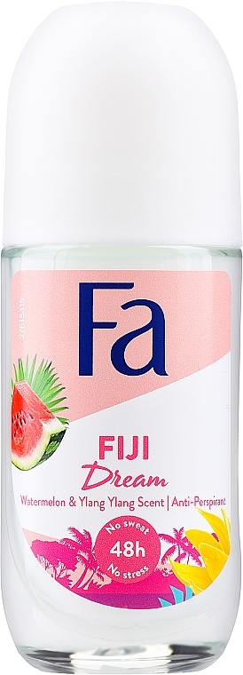 Antyperspirant w kulce Arbuz i ylang-ylang - Fa Fiji Dream Deodorant — Zdjęcie N1