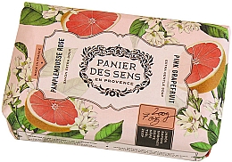 Mydło roślinne w kostce Różowy grejpfrut - Panier des Sens Shea Butter Soap Bar Pink Grapefruit — Zdjęcie N1