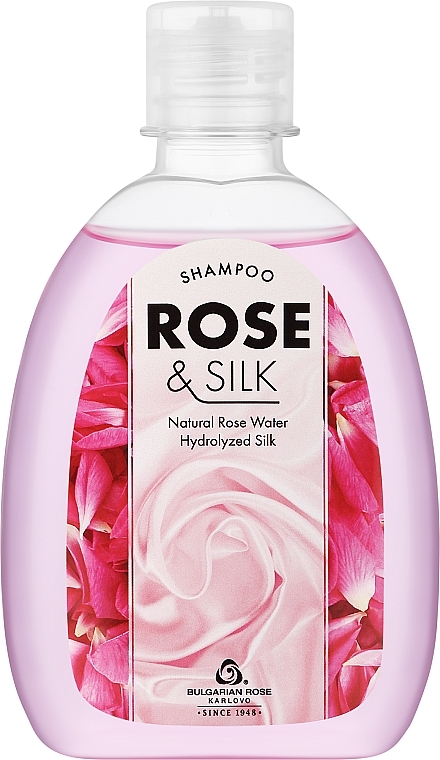 Szampon do włosów - Bulgarian Rose Rose & Silk Shampoo — Zdjęcie N1