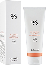 Oczyszczający żel seboregulujący do mycia twarzy - Dr.Ceuracle 5? Control Melting Cleansing Gel — Zdjęcie N2