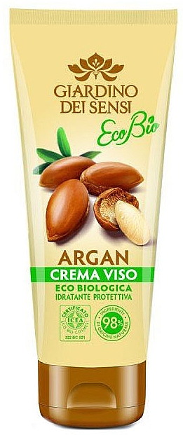 Nawilżający krem ​​do twarzy - Giardino Dei Sensi Eco Bio Argan 24H Moisturizing Face Cream — Zdjęcie N1