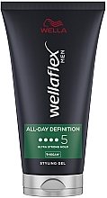 Kup Ultra mocny żel do włosów - Wella Wellaflex Men All-Day Definition Ultra Strong Hold Styling Gel