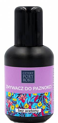 Zmywacz do paznokci bez acetonu - Cztery Pory Roku Four Seasons Nail Polish Remover Without Acetone — Zdjęcie N1