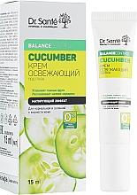 Ogórkowy krem pod oczy - Dr Sante Cucumber Balance Control — Zdjęcie N1