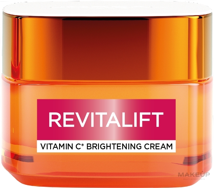 Krem rozjaśniający z witaminą C - L'Oreal Paris Revitalift Vitamin C Brightening Cream — Zdjęcie 50 ml