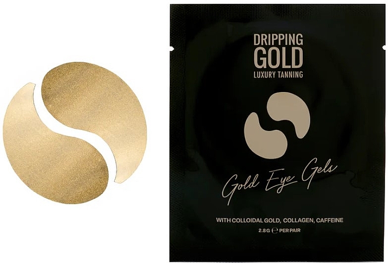 Stymulujące płatki żelowe pod oczy - Sosu by SJ Gold Eye Gels — Zdjęcie N2