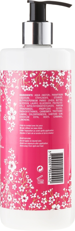 Mleczko do ciała - Institut Karite Fleur de Cerisier Shea Body Milk Cherry Blossom — Zdjęcie N4