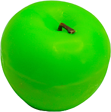 Świeca dekoracyjna w kształcie zielonego jabłka, w opakowaniu - AD  — Zdjęcie N2