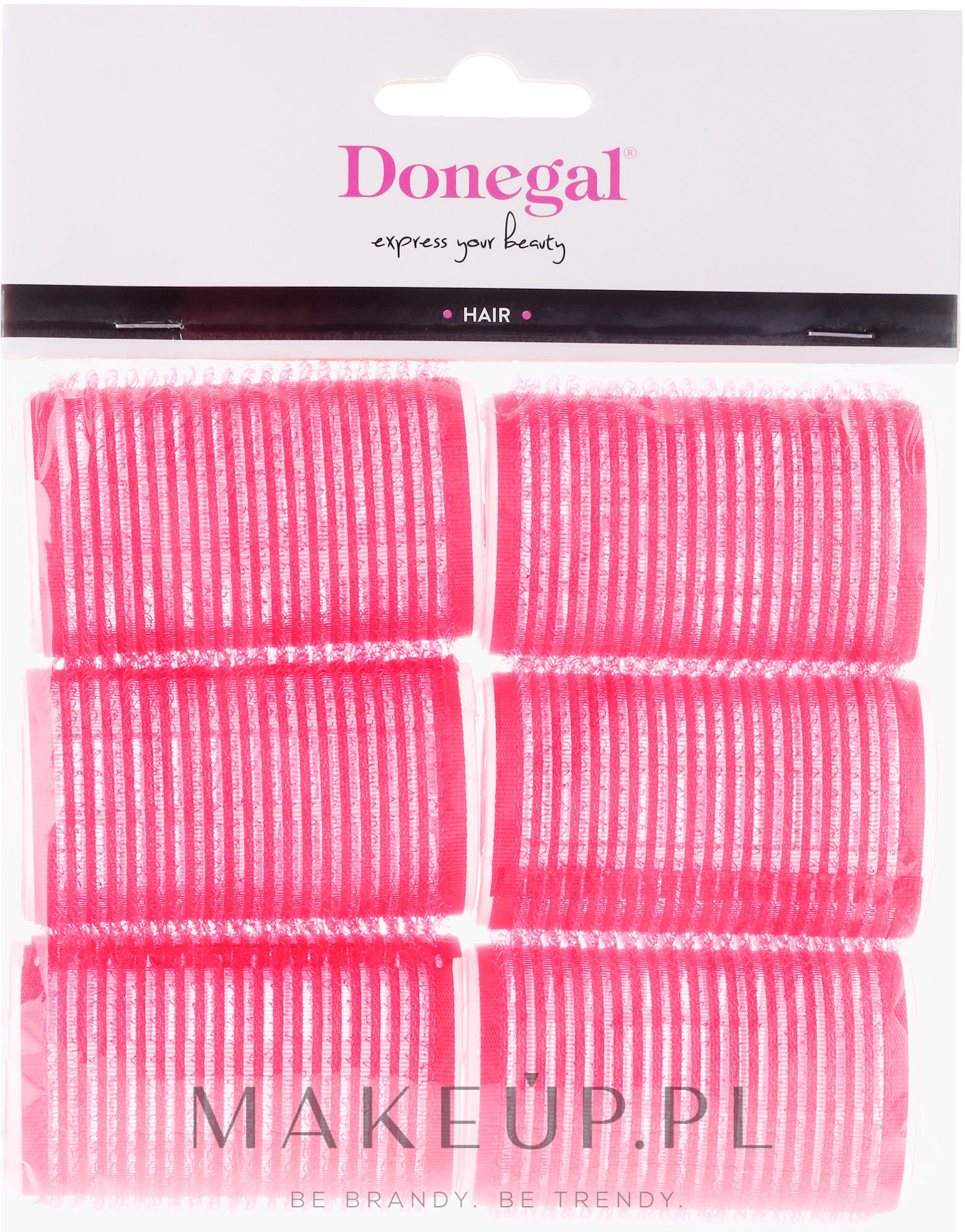 Wałki do włosów 36 mm 6 szt. - Donegal Hair Curlers — Zdjęcie 6 szt.