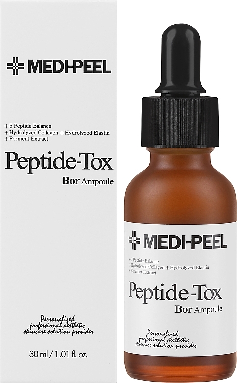 Peptydowe serum przeciwzmarszczkowe do twarzy - MEDIPEEL Bor-Tox Peptide Ampoule — Zdjęcie N2