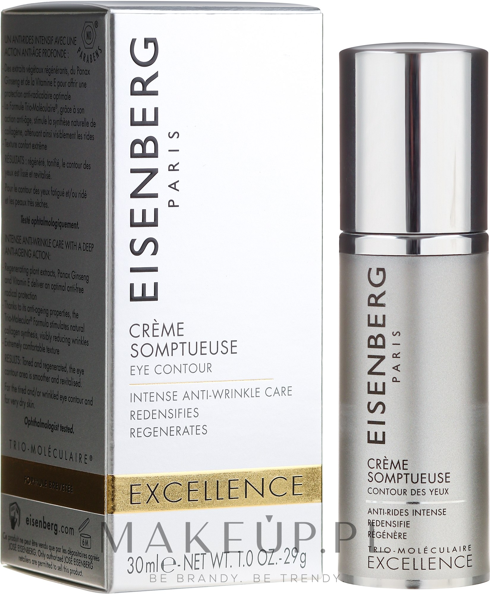 Krem do skóry wokół oczu - Jose Eisenberg Excellence Creme Somptueuse — Zdjęcie 30 ml