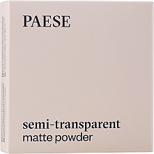 Półtransparentny puder w kompakcie - Paese Matter Powder Semitransparent — Zdjęcie N3