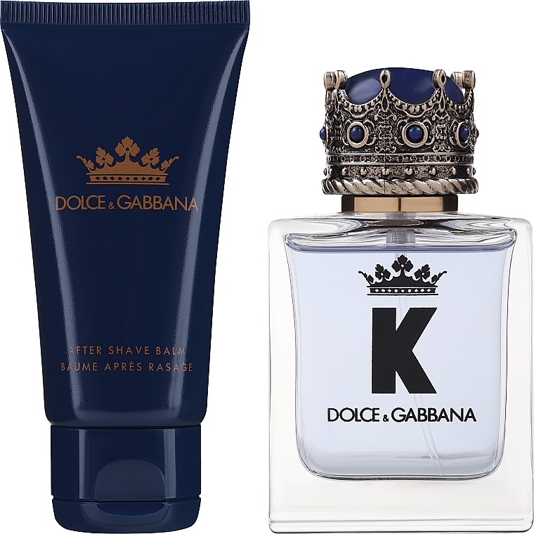 Dolce & Gabbana K by Dolce & Gabbana - Zestaw (edt/50ml + a/sh/balm/50ml) — Zdjęcie N2