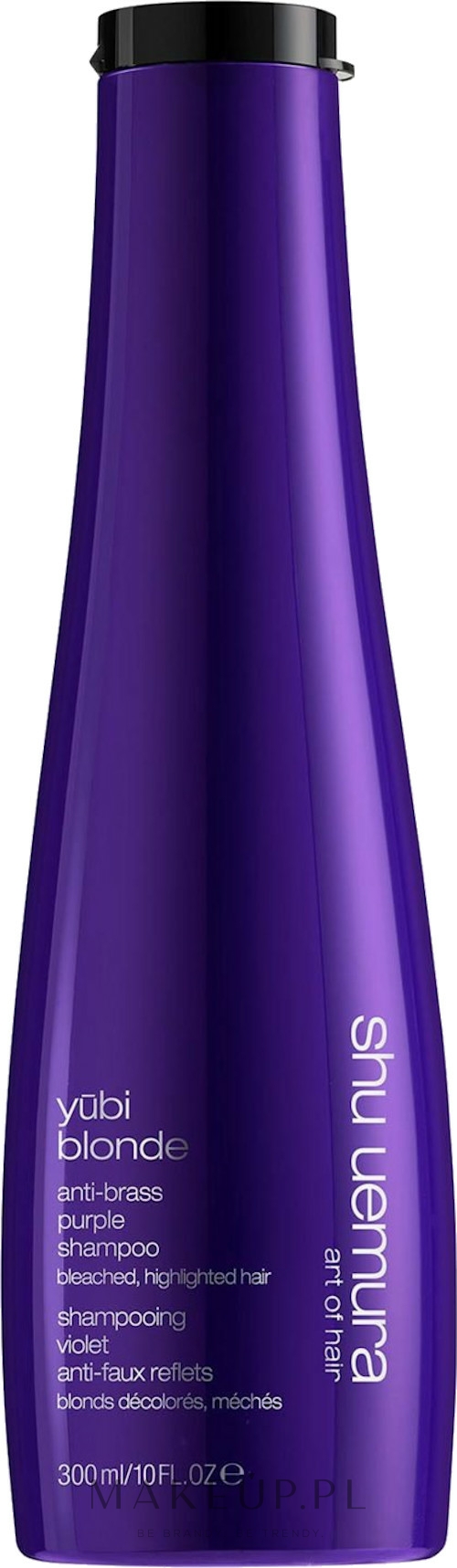 Szampon neutralizujący żółte odcienie - Shu Uemura Art Of Hair Yubi Blonde Anti Brass Purple Shampoo — Zdjęcie 300 ml