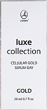 Regenerujące serum do twarzy na dzień - Lambre Luxe Collection Cellular Gold — Zdjęcie N2