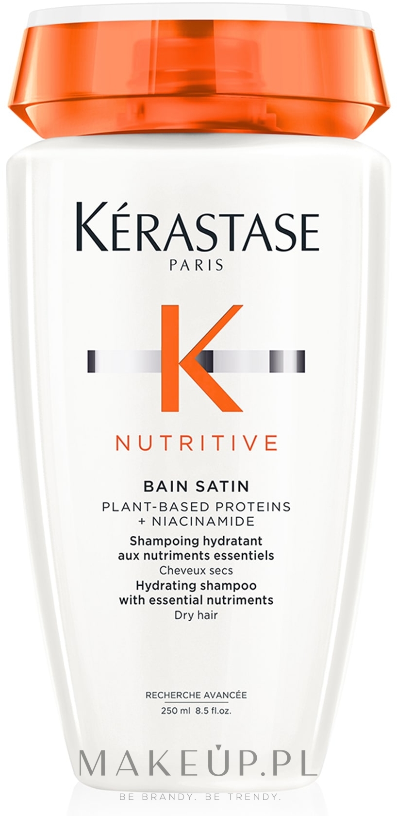 Szampon odżywczy do włosów lekko suchych i wrażliwych - Kérastase Nutritive Bain Satin 1 Exceptional Nutrition Shampoo — Zdjęcie 250 ml NEW