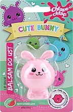 Balsam do ust Cute Bunny, arbuz - Chlapu Chlap Watermelon Lip Balm — Zdjęcie N1