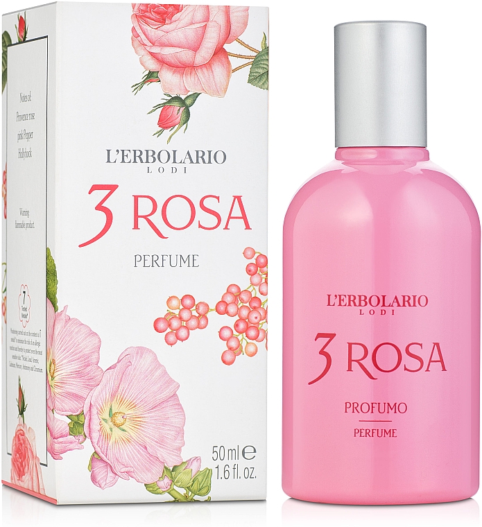 L'Erbolario Acqua Di Profumo 3 Rosa - Perfumy — Zdjęcie N2