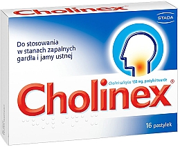 Kup Tabletki na ból gardła, 16 szt. - Cholinex