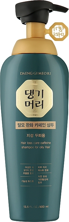 Szampon przeciw wypadaniu włosów z kofeiną do przetłuszczającej się skóry głowy - Daeng Gi Meo Ri Hair Loss Care Caffein Shampoo For Oily Hair — Zdjęcie N1