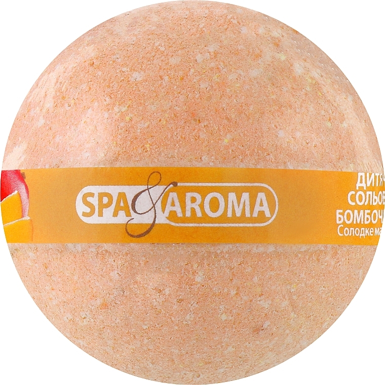 Kula do kąpieli dla dzieci Słodkie mango - Bioton Cosmetics Spa & Aroma Bath Bomb