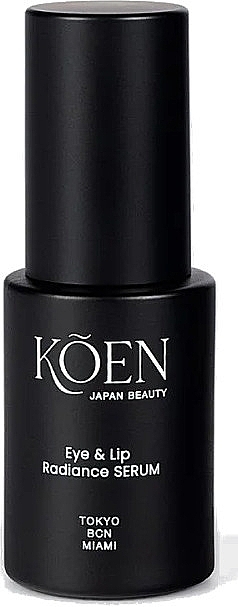 Serum do konturów oczu i ust - Koen Japan Beauty Miru Eye & Lip Radiance Serum — Zdjęcie N2