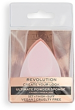 Kup Gąbka do makijażu, różowa - Makeup Revolution Create Your Look Ultimate Powder Sponge