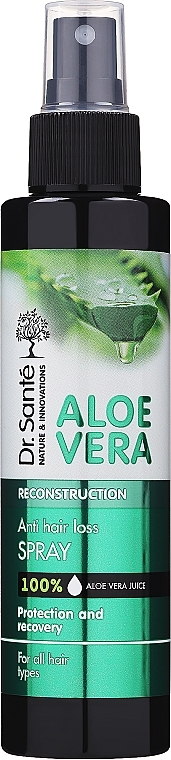 Odbudowujący spray przeciw wypadaniu włosów - Dr Sante Aloe Vera — Zdjęcie N1