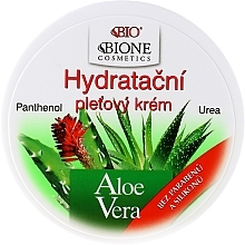 WYPRZEDAŻ Nawilżający krem do twarzy z aloesem - Bione Cosmetics Aloe Vera Hydrating Facial Cream With Panthenol And Ectoine * — Zdjęcie N2