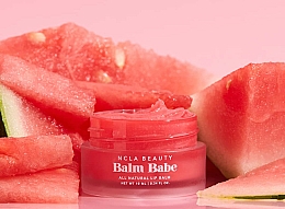 Balsam do ust Arbuz - NCLA Beauty Balm Babe Watermelon Lip Balm — Zdjęcie N5