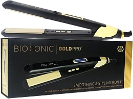 Prostownica do włosów - Bio Ionic GoldPro Smoothing & Styling Iron 1 — Zdjęcie N1